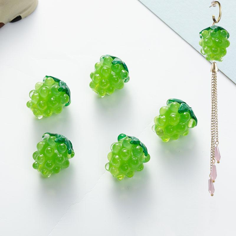 

10 шт. Бусины винограда, сквозные бусины, аксессуары, материалы для поделок своими руками as the picture