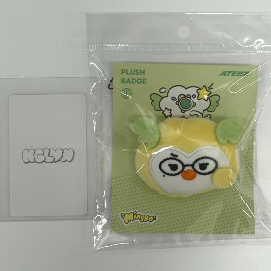 

ATEEZ MIGHTEEZ WONDER ROOM Pop-Up Офіційні товари з персонажами Kpop Мерч PLUSH BADGE - MINGYO
