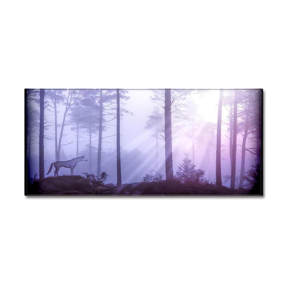Unicorn Carpet Long Floor Mat Love Theme Doormat