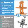 Cabinet Door Positioning Tool Adjustable Tools For Installing Cabinets Multi-Purpose Power Tool Accessory Jig For Hotel Rental