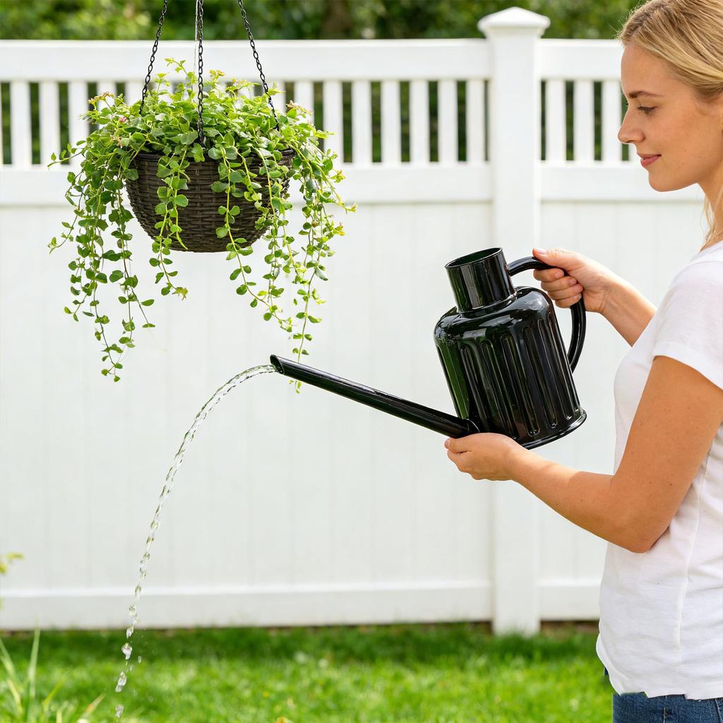 Wat Ing Can with Spout 1000ml Plastic Detachable Indoor Plant Wat Ing Can for Home Garden