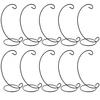 Christmas Iron Stand Decorative Hanging Bauble Tree Plant Light