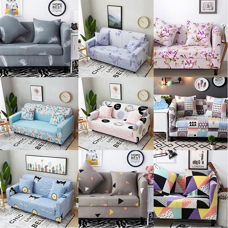 Elegant Fashion 1 2 3 4 Seats Recliner Covers Retro Recliner Sofa Cover Soft Slipcovers