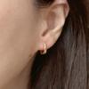 ELYONA ELA 01 Earrings One-Touch Slick Earrings (gold)