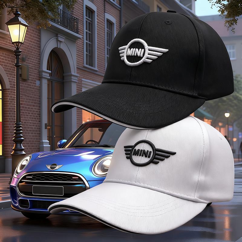 MINI Car Embroidery Logo Baseball Hat Casual Sun Hat Accessories For MINI Cooper S Works JCW R55 R56 R50 R53 R60 R61 F54 F55 F56