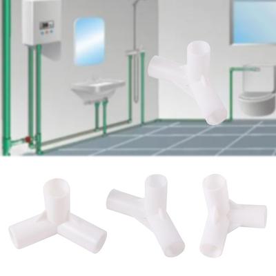 2Pcs Plastic Water Pipe Connectors Inner Diameter 16mm 90 120 135 Degree Tent Pole Connector Replacement Three-Way Connector