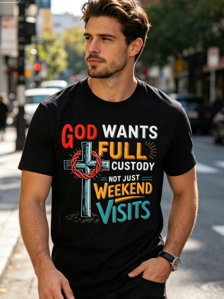 Christian Faith Dna Test God Is My Father Tshirt Dna Spiral Cross Design For Church Events Unisex Casual Wear For Unisex