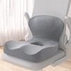 Seat Cushion with Back Support Memory Foam Back And Seat Cushion Ergonomic Pressure Relief Cushion for Office Car Travel Long Sitting Hours