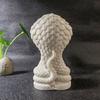 Lndia Shakyamuni Buddha Figure Statue Snake Tathagata Resin Sculpture  Home Room Office Plant Pot Feng Shui  Decoration Statue