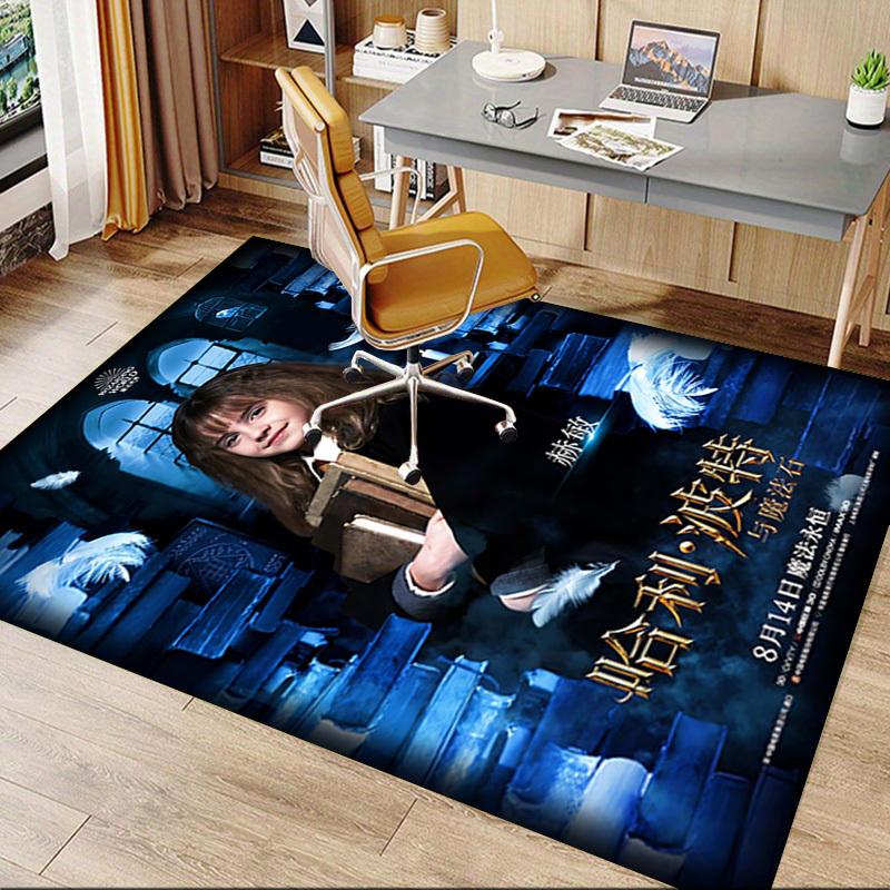 1pc Harry Potter and the Sorcerer's Stone Carpet, for Home & Office Decor, Desk Chair Carpet, Festive Gift,Conference Room CarpetL1035