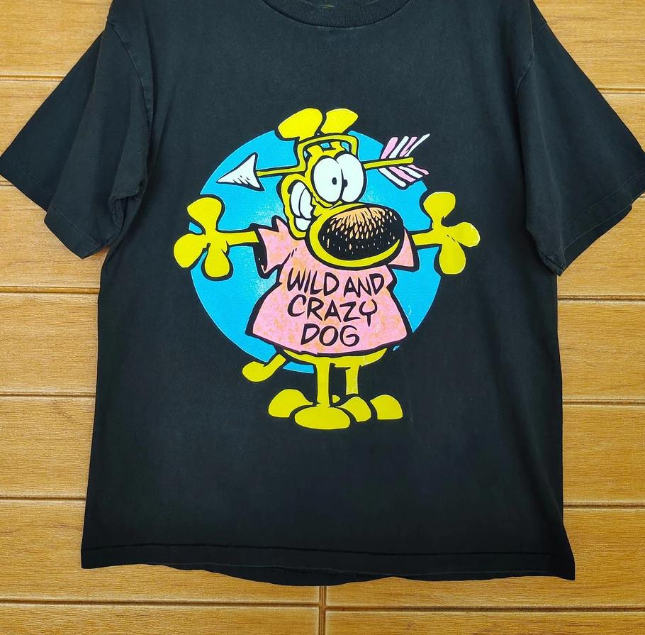 

Wild And Crazy Dog Strip Mother Goose & Grimm Unisex T-Shirt Cotton UB426 L