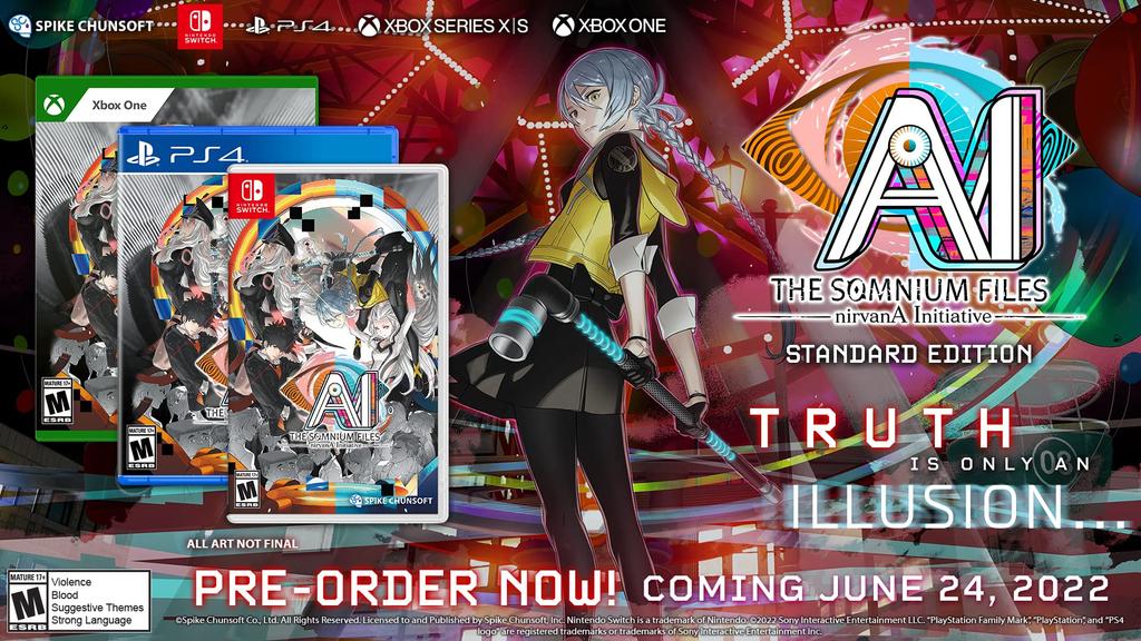 The Somnium Files nirvanA Initiative Standard Edition North PS4 AI – (Imported Version America) -