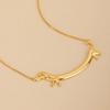 Adjustable Length Dachshund Necklace Adjustable Clavicle Chain Adornment Jewelry