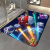 Anime - S-Super W-Wings Floor Mat Soft Flannel Entrance Door Mat Non Slip Absorbent Bathroom Bedroom Floor Rug