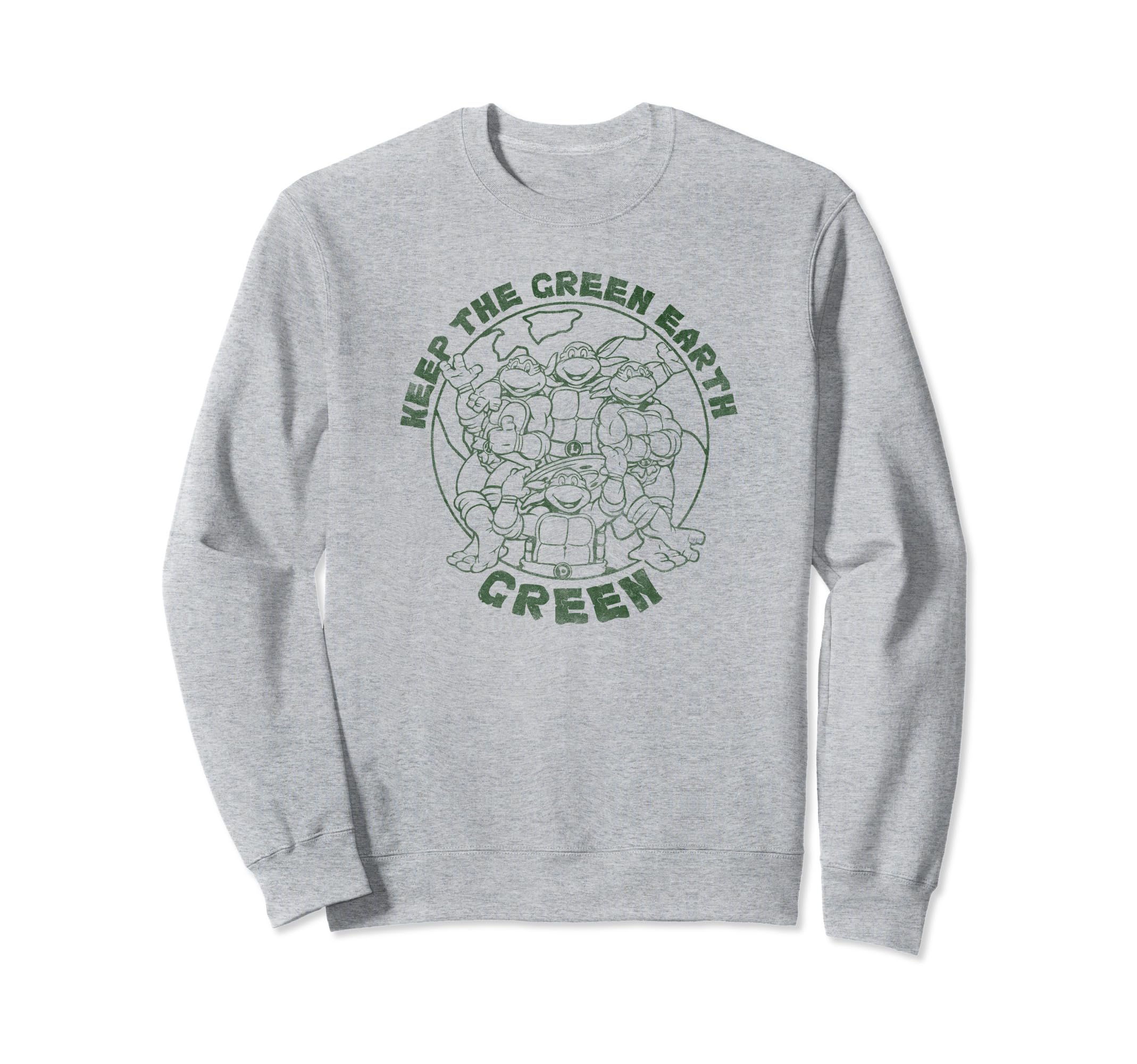

Teenage Mutant Ninja Turtles Earth Day Green Earth Poster Sweatshirt