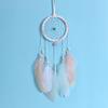 Nordic Dream Catcher Heart String Lights - Hanging Ornament for Weddings and Christmas