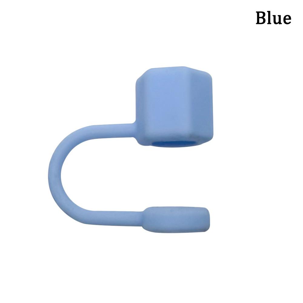 Drinking Hexagonal Nut Straw Cap Silicone Straw Topper Reusable Water Cup Accessories