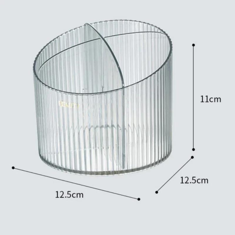 Transparent Storage Box Multi Grid Cosmetics Organizing Box Desktop Lipstick Makeup Brush Home Desktop Storage Organizer
