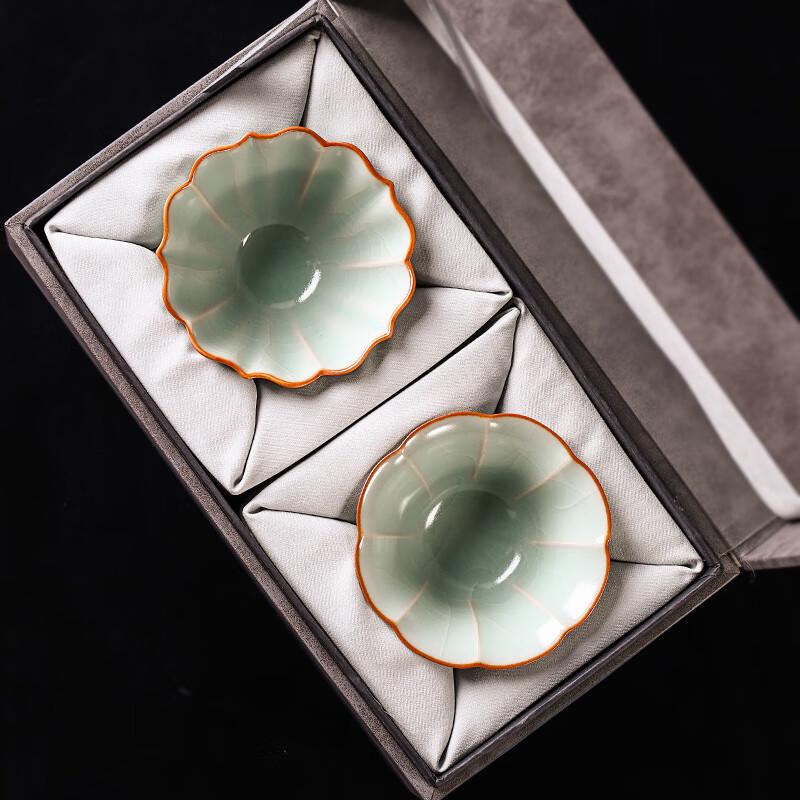 

Tangfeng High-End Ru Kiln Master Tea Cup Set