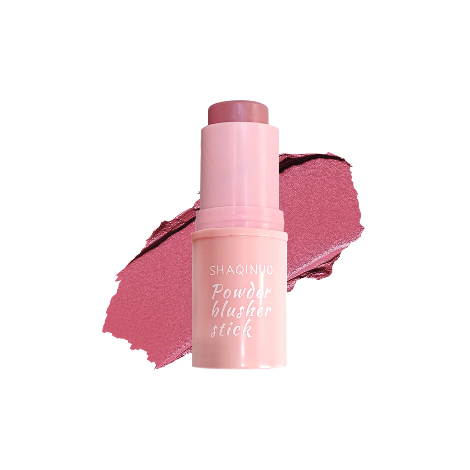 KIADZIE Cheek Reddish Natural easy to cream soft brightens cheeks Stick, Color flush, blend, blush, finish, (01-Reddish)