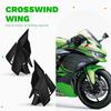Ac29-Motorcycle Front Spoiler Aerodynamic Wing Downforce Kit Naked Frontal Spoilers Winglet For KAWASAKI ZX-4R  2024