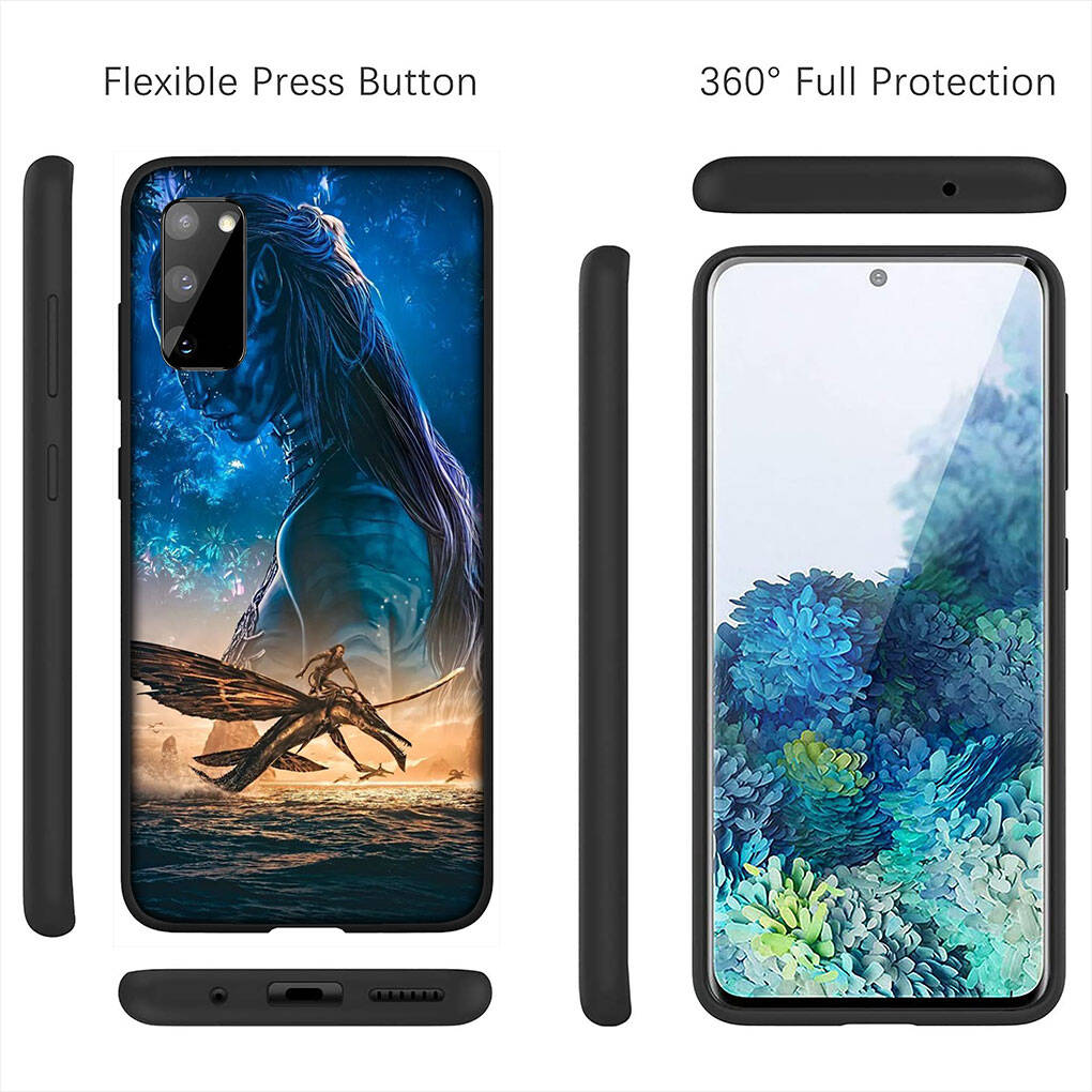 For Motorola Moto Edge 70 60 50 G54 G86 Samsung Galaxy S25 iPhone 17 16 15 Redmi Note 14 13 Pro Max Phone Case Avatars The Way of Water Anime Cover