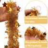 Stunning 2m Heavyweight Golden Starry Tassel Garland For Festive Occasions