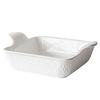Sofia Home White Stoneware 9x9 Inch Baking Dish by Sofia Vergara
