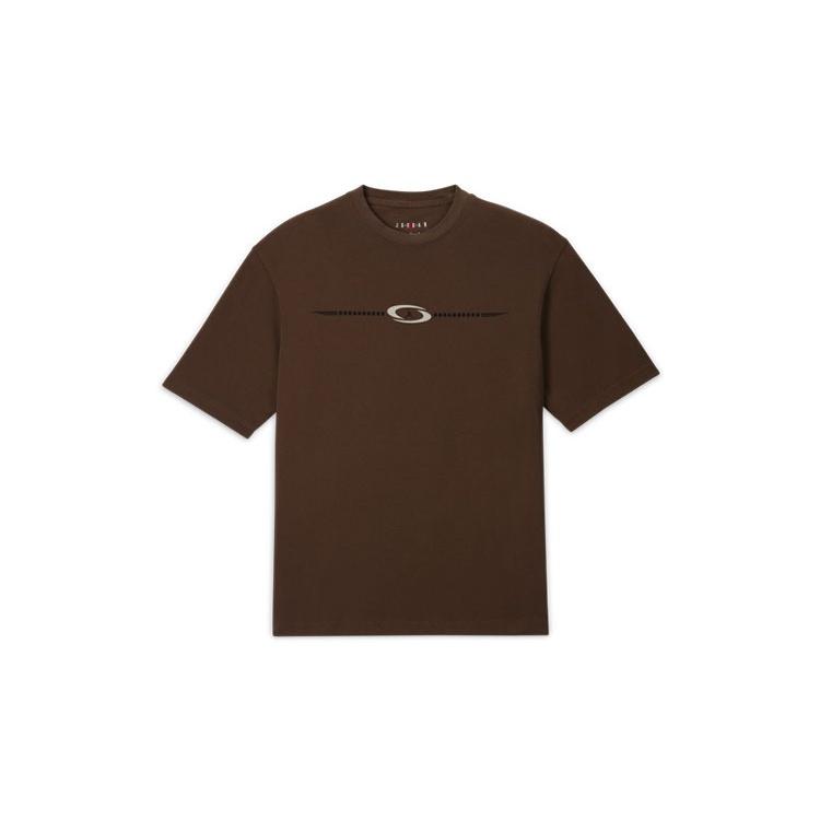 Air Jordan x Travis Scott T-shirt Asia Sizing Palomino Men s DZ5511-274 S