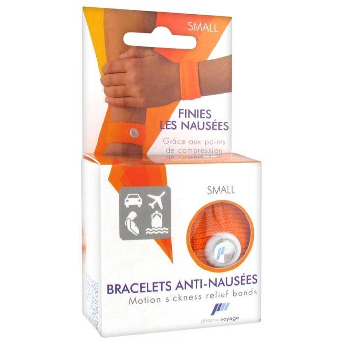 Pharmavoyage Paire De Bracelets Anti-nausées Orange Taille S