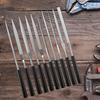 Steel Needle Files Suitable for Precise Filing In Woodworking & Metalworking Professional Wood Metal Sculpting Projects