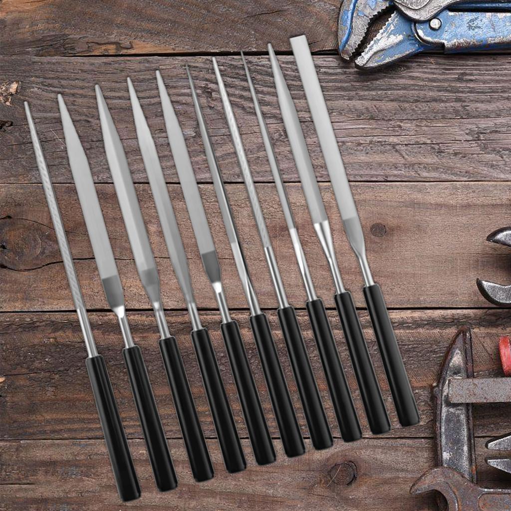 Steel Needle Files Suitable for Precise Filing In Woodworking & Metalworking Professional Wood Metal Sculpting Projects