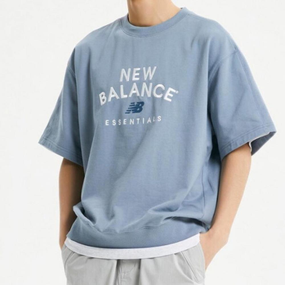 

Футболка с коротким рукавом New Balance Kqj Nbnce21053 50 Uni Essential, толстовка с коротким рукавом Semi O 90