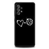 Case For Samsung A15 A13 A51 A71 A41 A31 A21S A03S A05 A12 A32 A52 A23 A25 A33 A53 A73 5G Cover Football Passion Soccer Ball