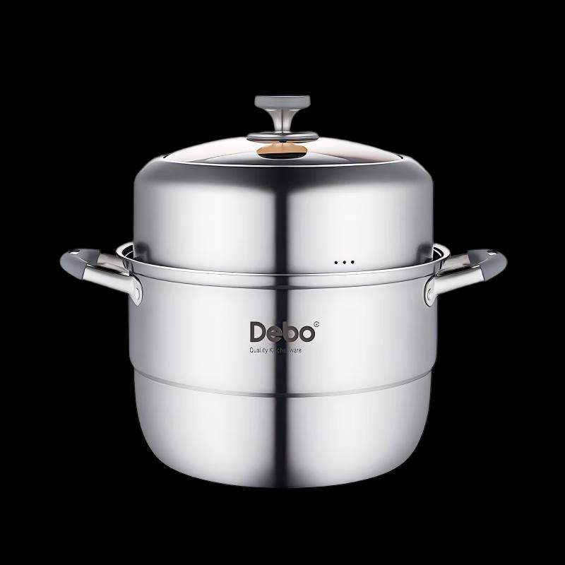 Debo Elliott 30cm 316 Stainless Steel Double Layer Steamer