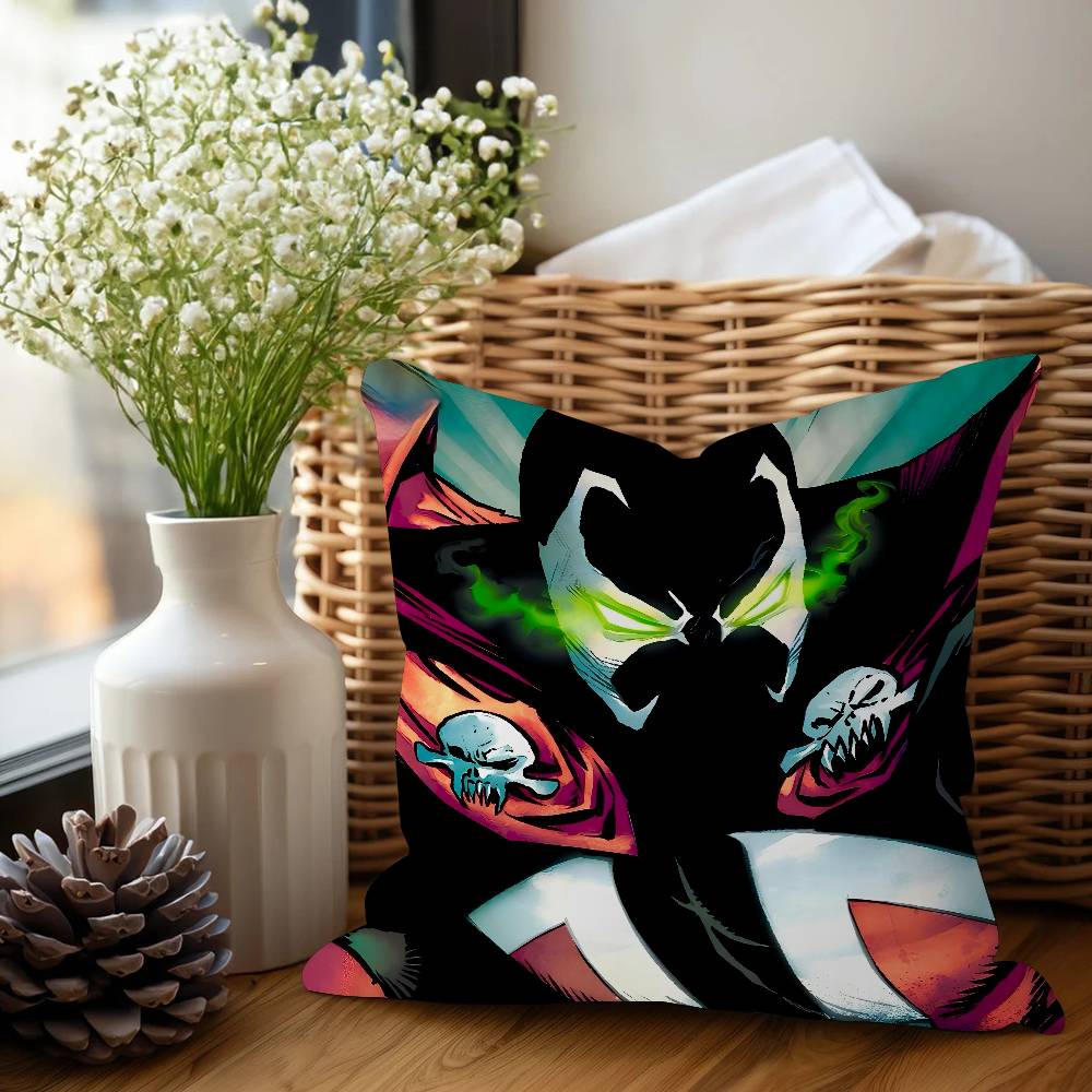 S-Spawn Anime Pillow Cushion Cover Pillowcase Living Room Sofa Home Decor Customized