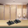 Alta Qualità Utile Nuovo di Zecca Per Porta di Servizi Igienici Pubblici Ferramenta Cerniera per Porta Cerniera Colore Nero 1pz Accessori Nylon