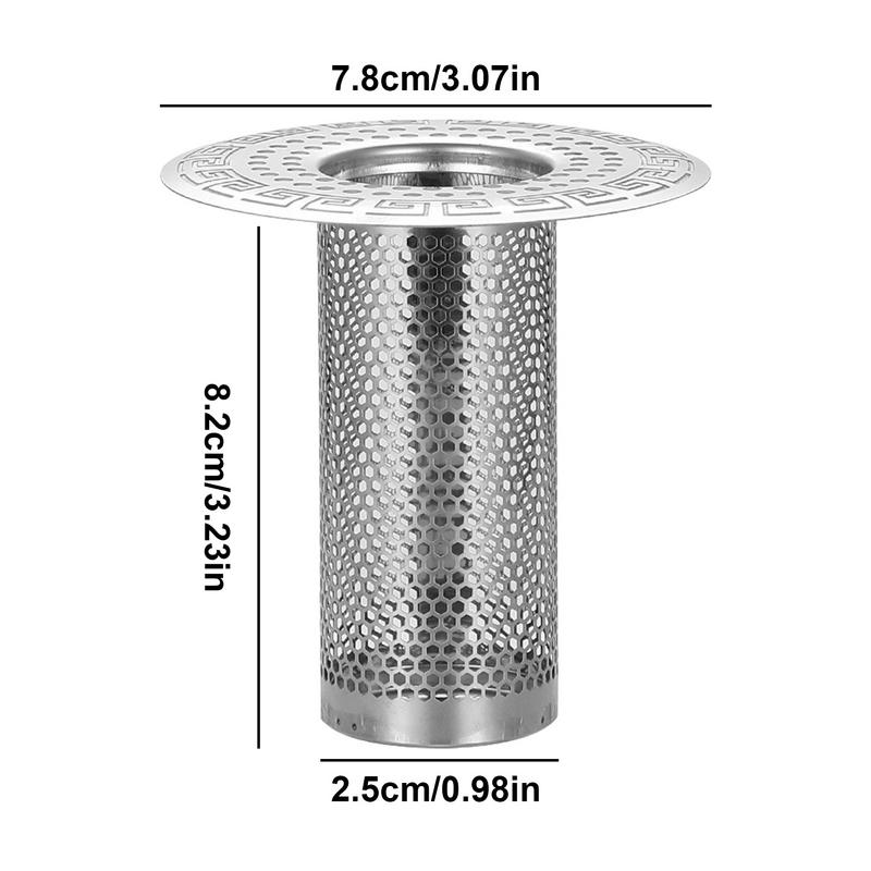 Shower Hair Drain Catcher Tub Drain Hair Catcher Efficiency Hair Drain Catcher Bathroom Sink Drain Strainer High-Quality Sink