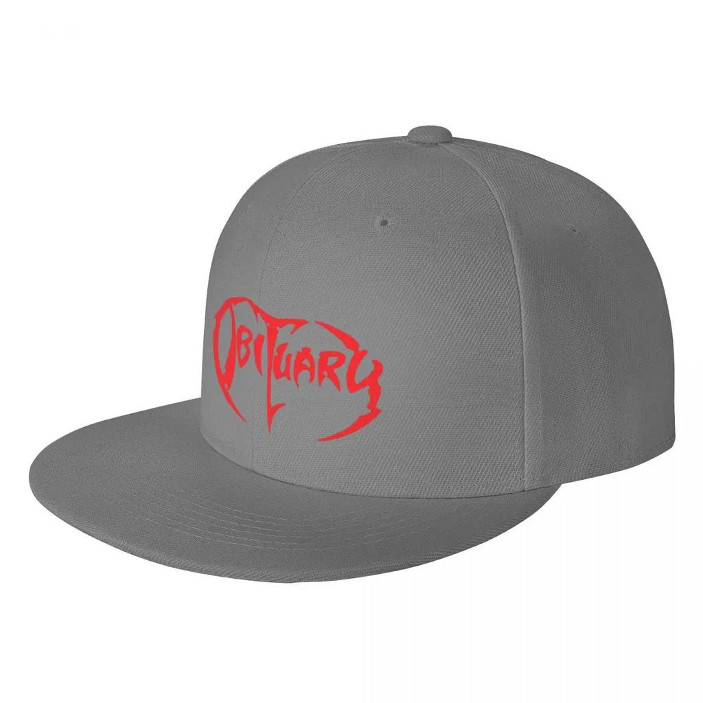 Erwachsene Nachruf Band Logo Death Metal Trucker Baseballkappen Snapback Baseballmützen Lässige Kappe für Unisex und Damen