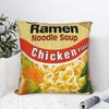 Maruchan Ramen Noodle Soup Pillow Case  Custom Pillow Cover For Sofa Home Decor Novelty Pillowcases