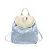 Travel Outdoor Drawstring Backpack Dopamine Color Hiking Shoulder Bag Fruit Nylon Backpack  Girls