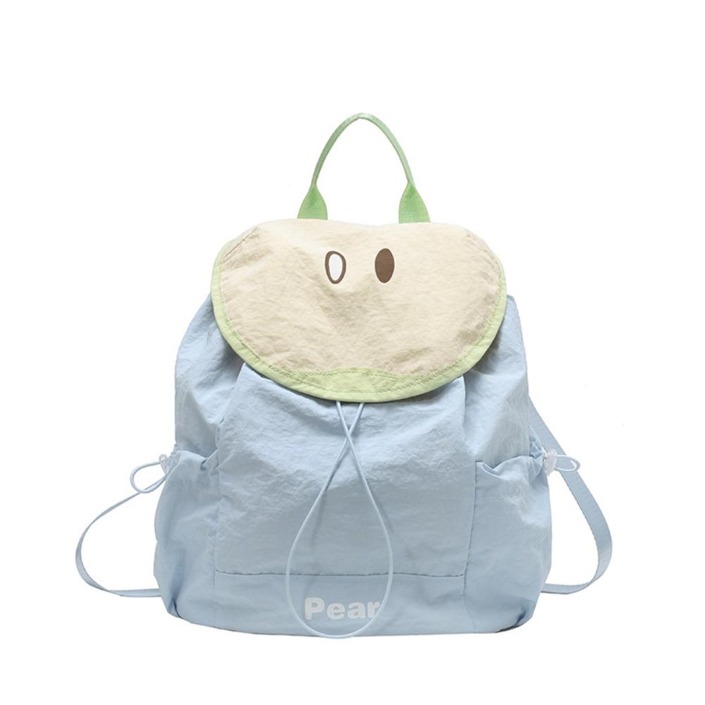 Travel Outdoor Drawstring Backpack Dopamine Color Hiking Shoulder Bag Fruit Nylon Backpack  Girls
