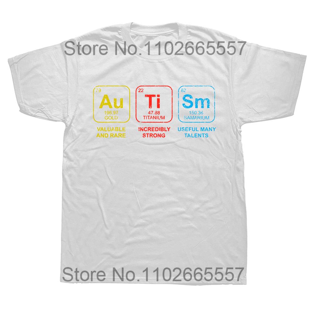 Autism University Autismus T Shirt Funny Autistic Intreovert Humor Gift Graphic T-shirt 100% Cotton Soft Unisex Tee Tops EU Size