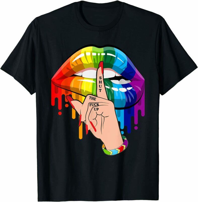 تناظر gay pride t shirts plus size 