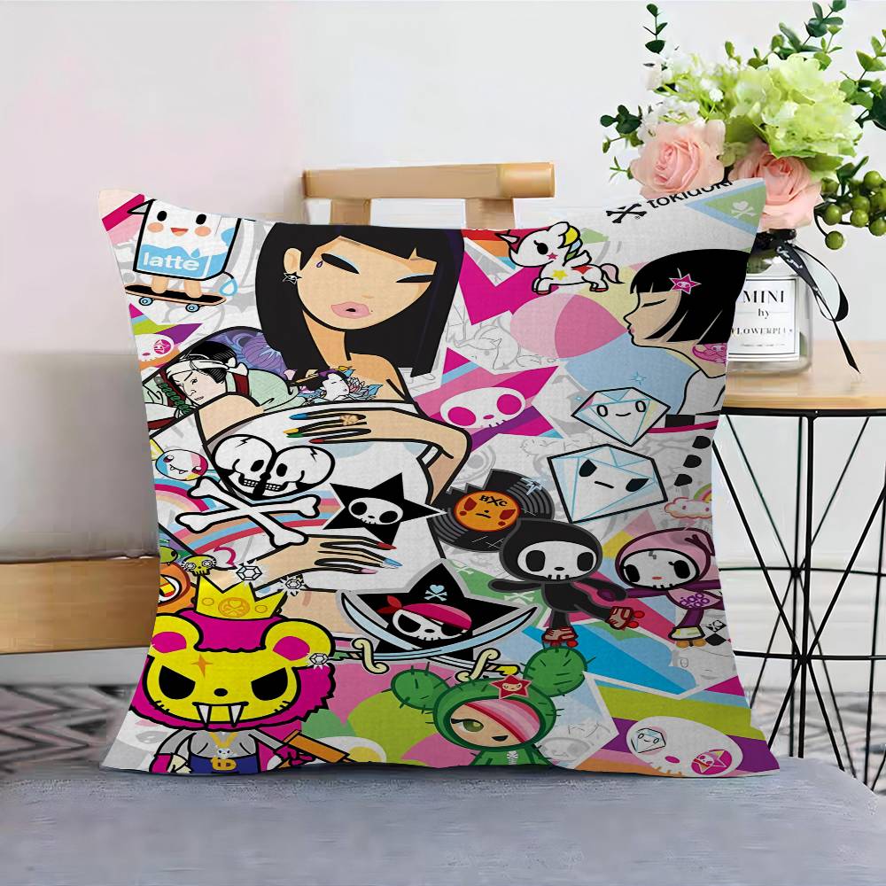 Japan Tokidoki Pillow Cover Sofa Cushion Cover Home Room Decoration Children Gift