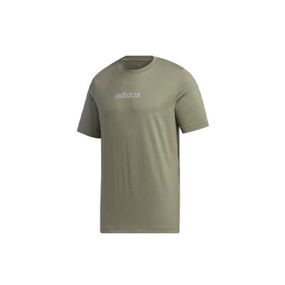 Essentials Big Logo T-Shirt Men Tops Trace-Green GD5461