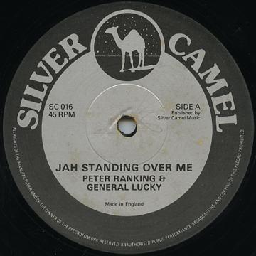 

12inch Record PETER RANKING GENERAL LUCKY Jah Standing Over Me SC016 Silver Camel 1982 UK Reggae Ska Dub Used