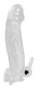 Crystal - Penis Sleeve with Vibro Stimulator 23cm