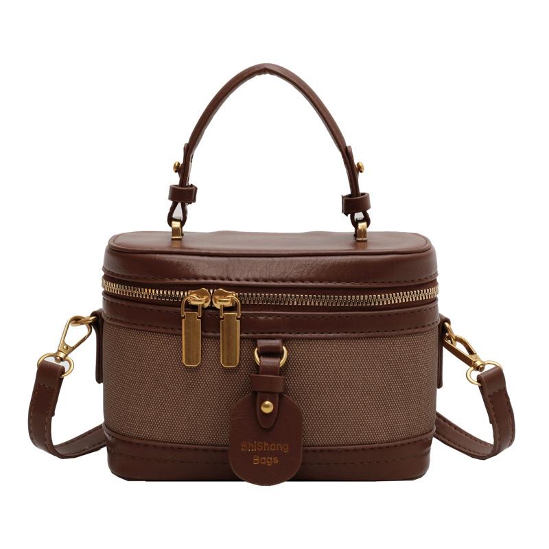 Handliche Box-Tasche Damen Neue Modische Vielseitige Schulter-Umhängetasche