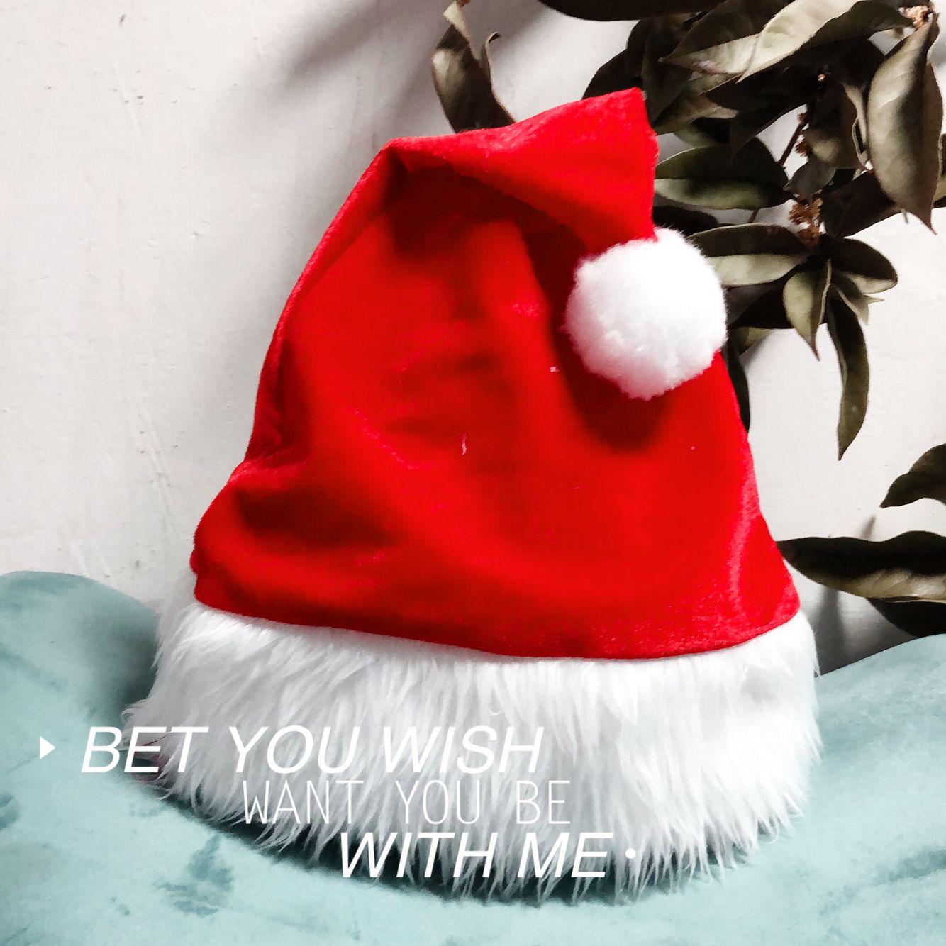 

Унисекс Золотой Бархатный Рождественский Колпак Санта-Клауса для Косплея и Вечеринок M (56-58cm)